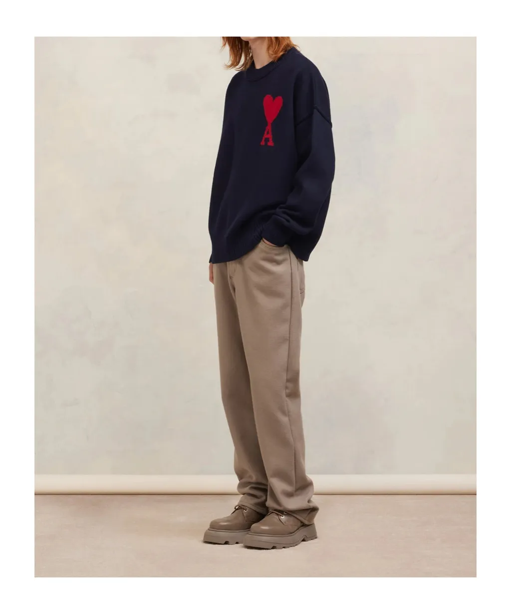 Ami De Coeur Crewneck Long-Sleeved Jumper