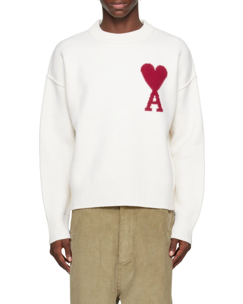Crewneck Long-Sleeved Jumper
