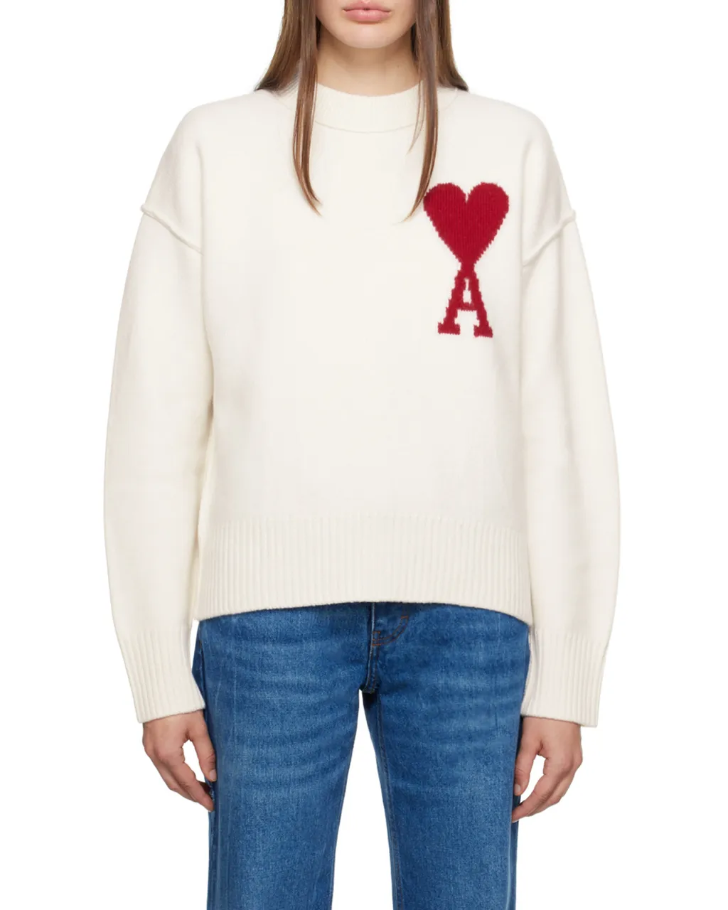 Crewneck Long-Sleeved Jumper
