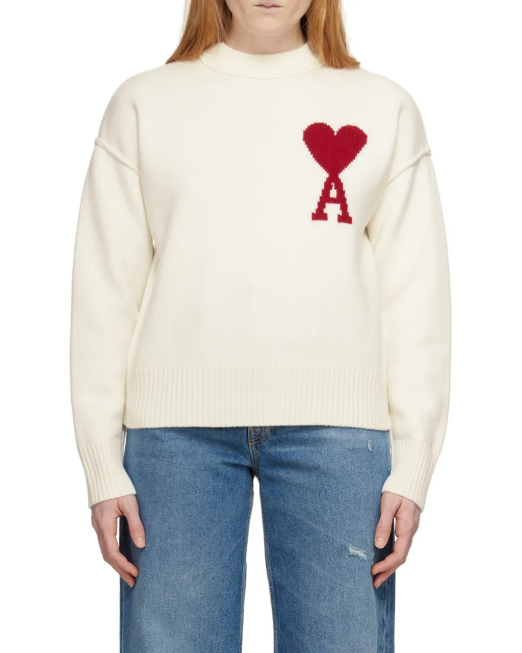 Crewneck Long-Sleeved Jumper