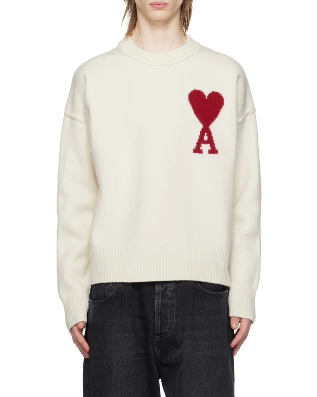 Crewneck Long-Sleeved Jumper