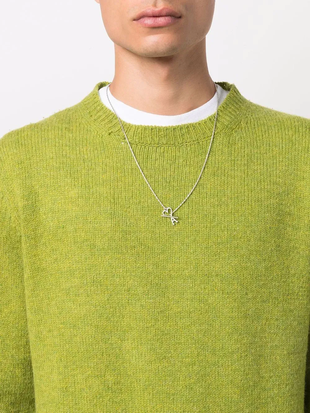 Ami De Coeur Logo Pendant Necklace