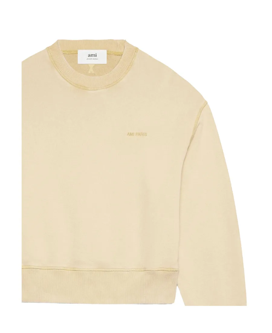 Logo Embroidered Crewneck Sweatshirt