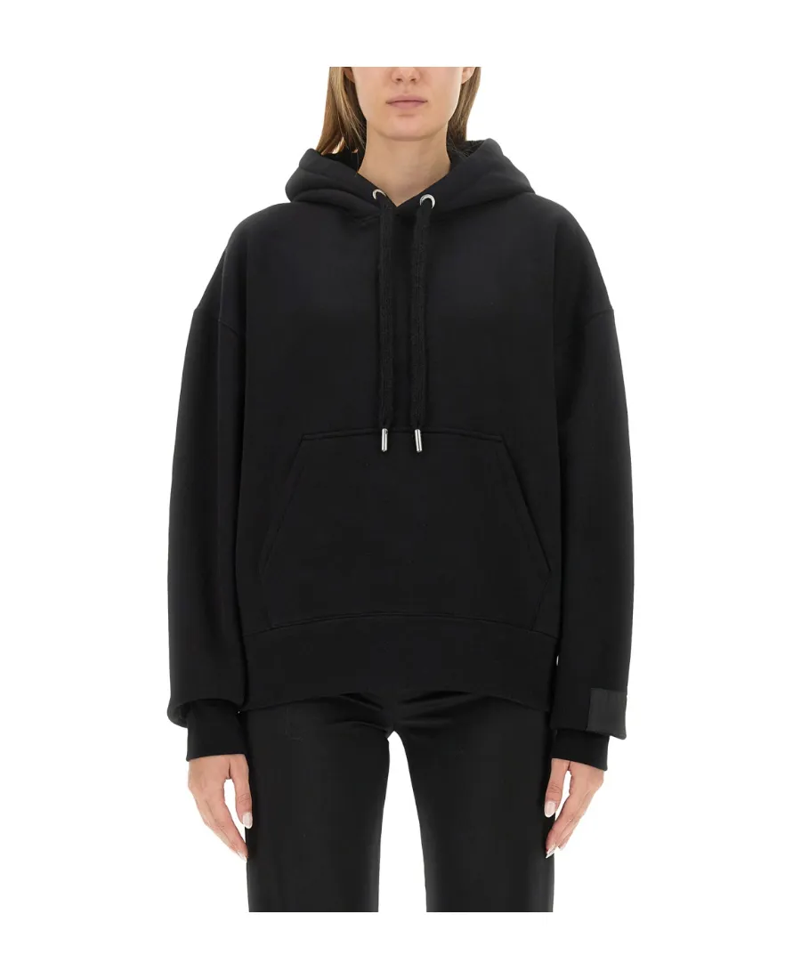 Long-Sleeved Drawstring Hoodie