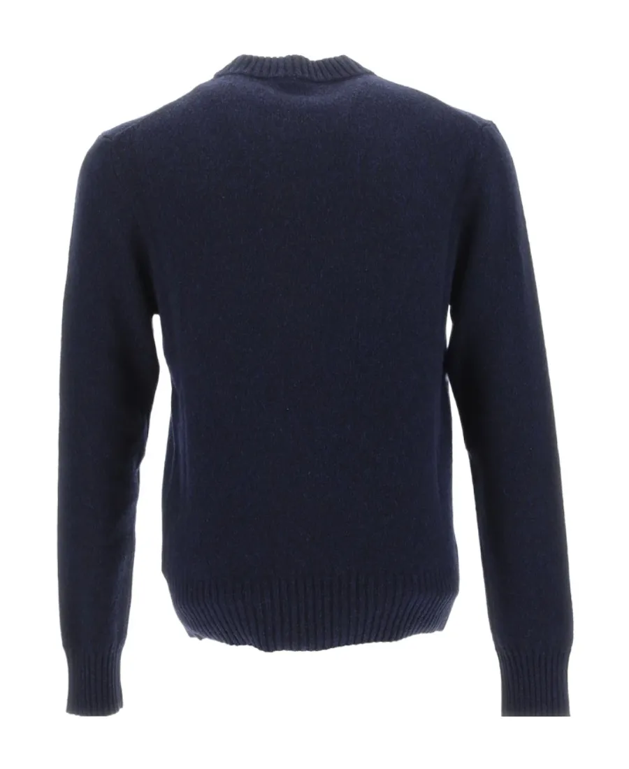 Logo-Embroidered Knitted Jumper
