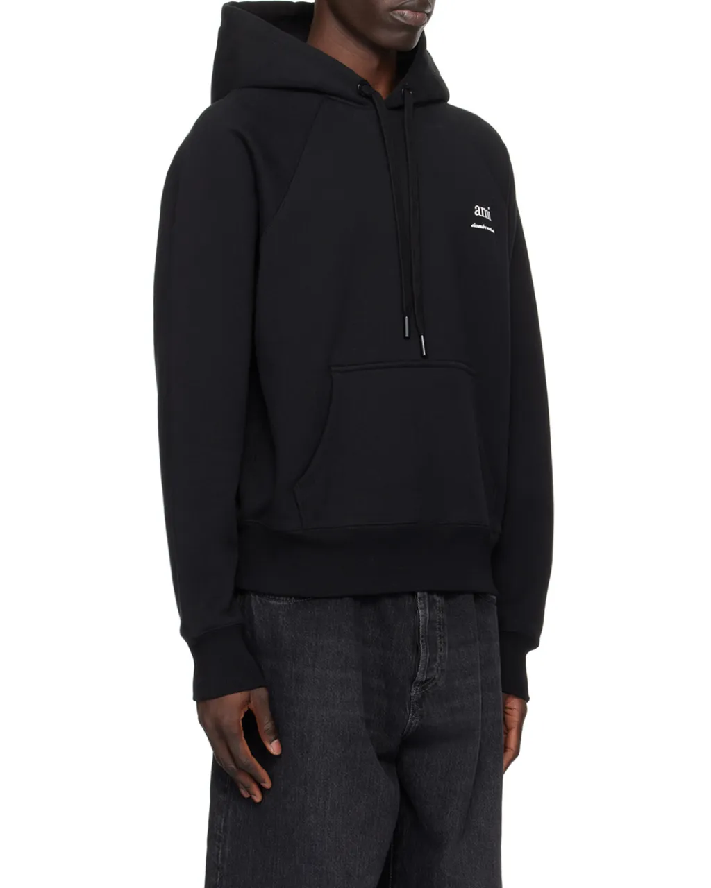 Logo Printed Drawstring Hoodie