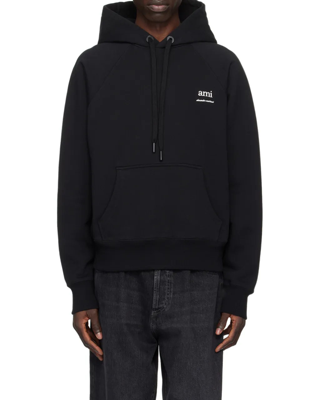 Logo Printed Drawstring Hoodie