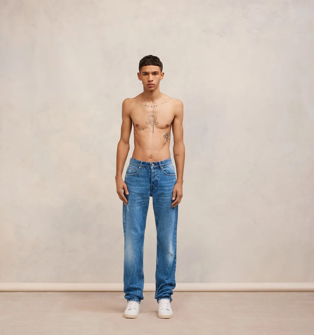 Straight-Leg Jeans
