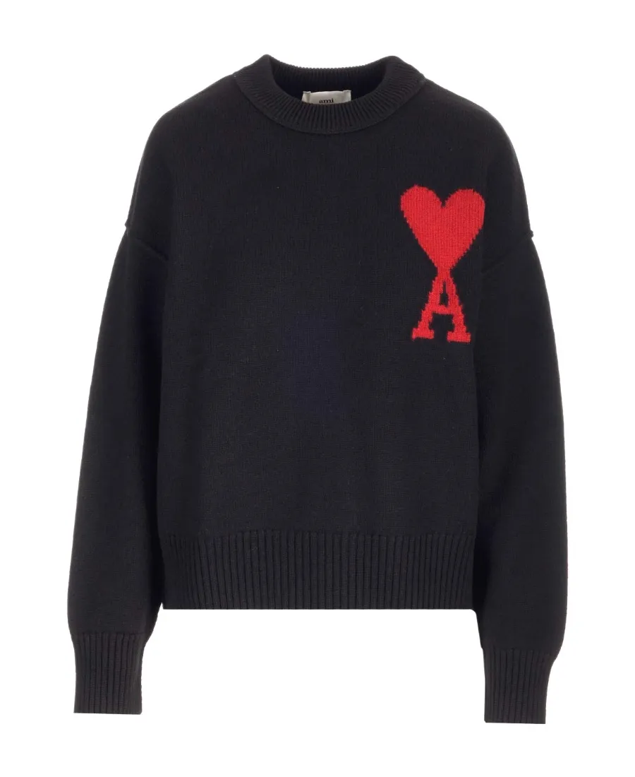 Ami De Coeur Crewneck Long-Sleeved Jumper