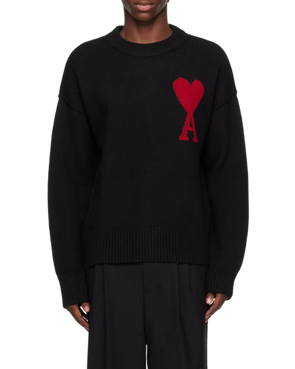 Ami De Coeur Crewneck Long-Sleeved Jumper