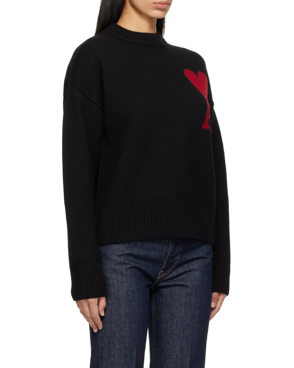 Ami De Coeur Crewneck Long-Sleeved Jumper