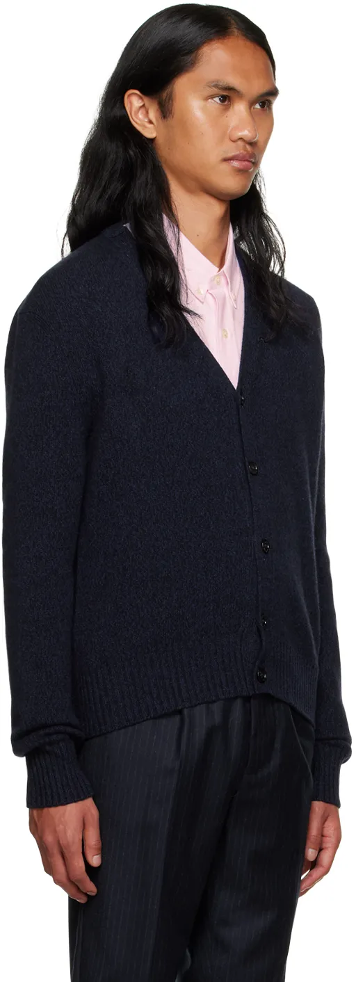 V-Neck Buttoned Cardigan