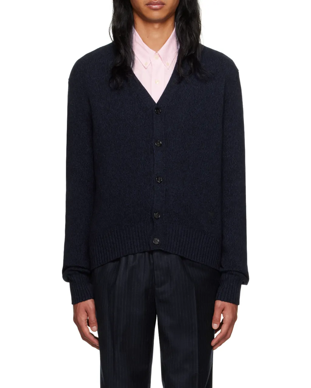 V-Neck Buttoned Cardigan