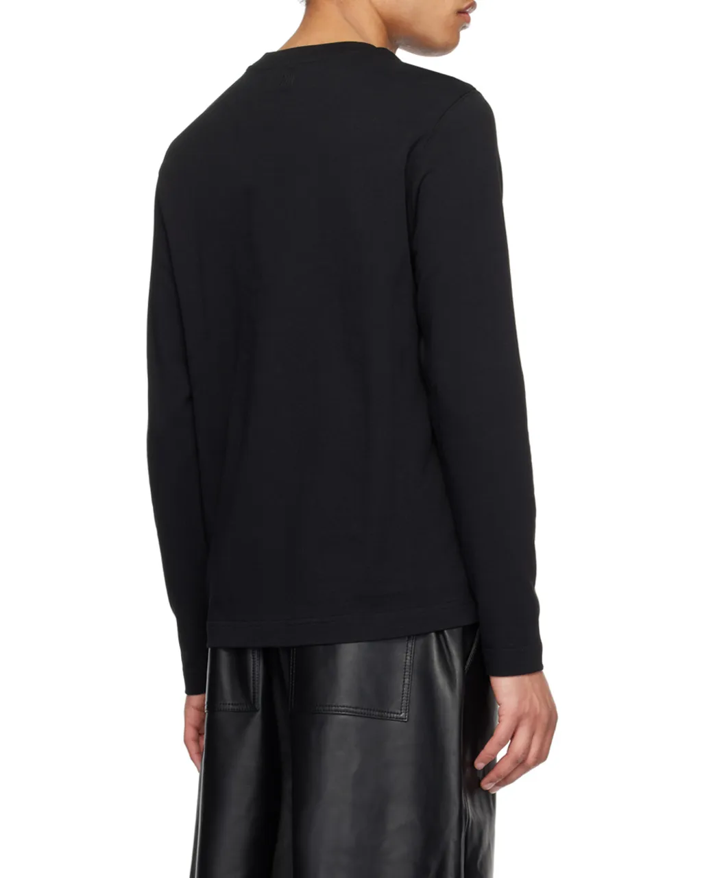 Ami De Coeur Logo Embroidered Long-Sleeved T-Shirt
