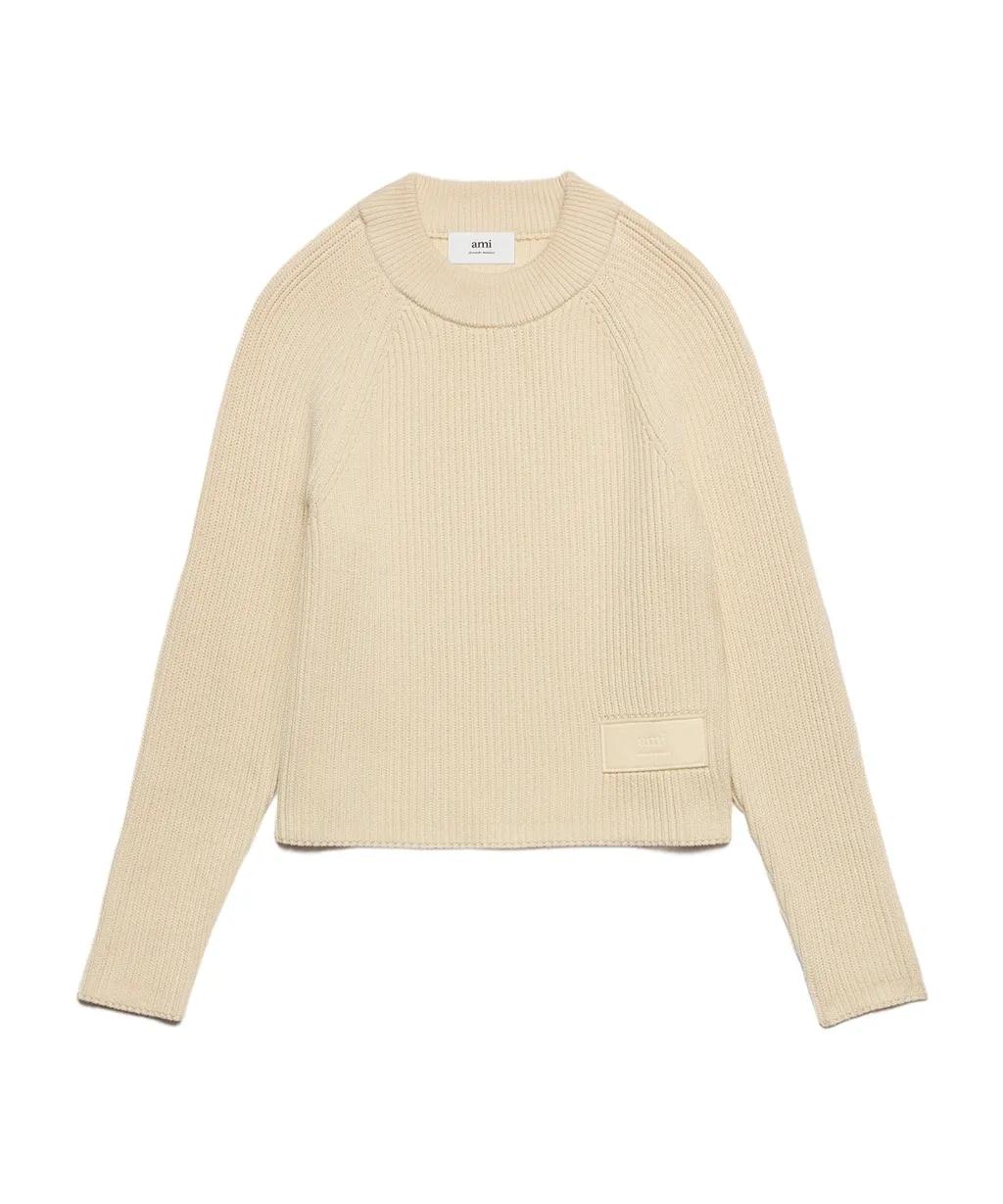 Logo Patch Crewneck Jumper