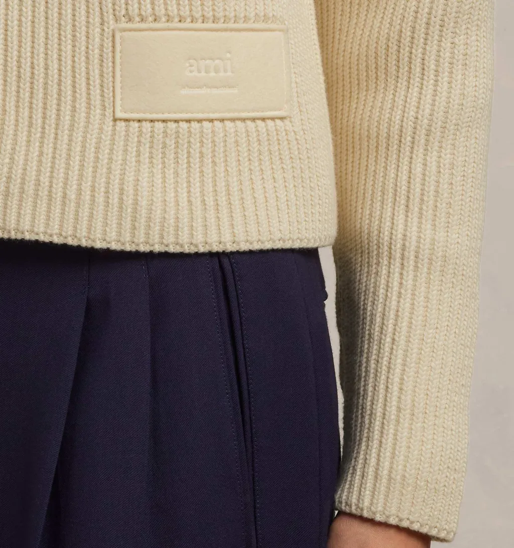 Logo Patch Crewneck Jumper