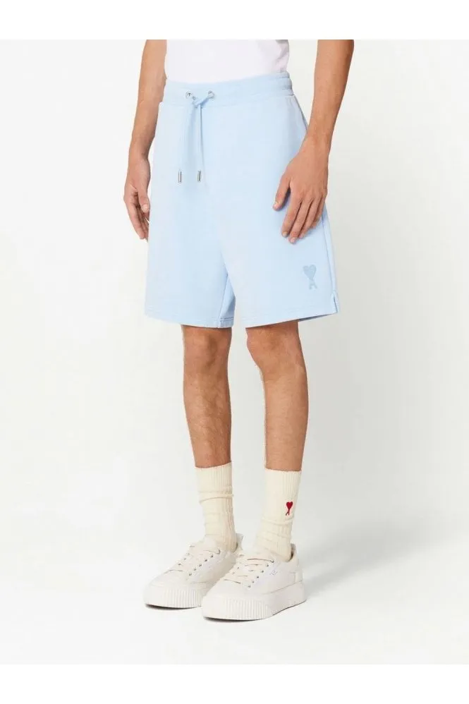 Logo Embroidered Drawstring Track Shorts