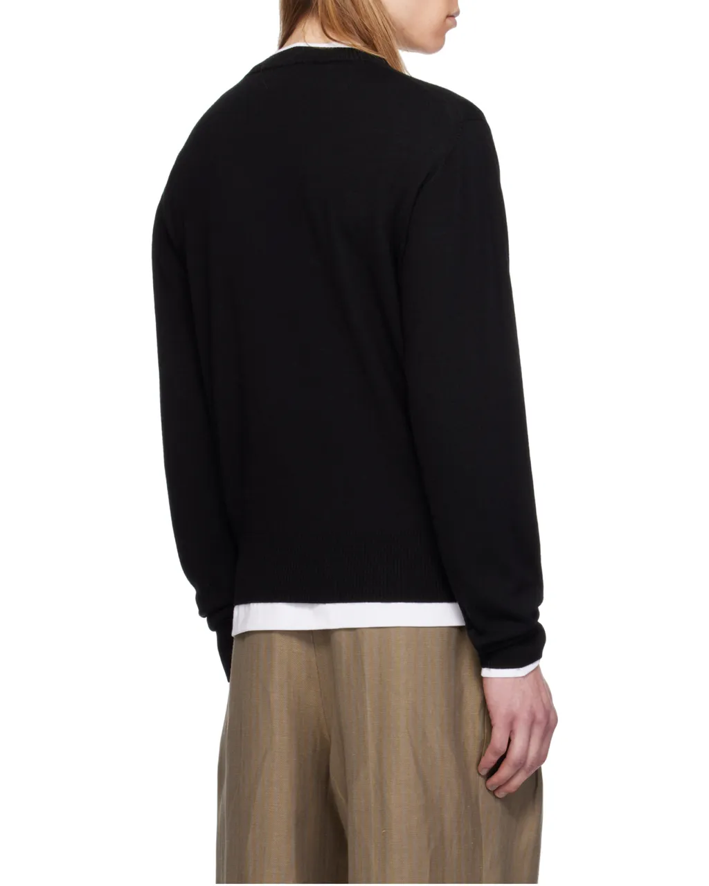 Ami De Coeur Logo Embroidered Knitted Jumper