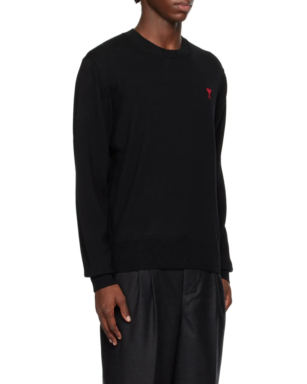 Ami De Coeur Logo Embroidered Knitted Jumper