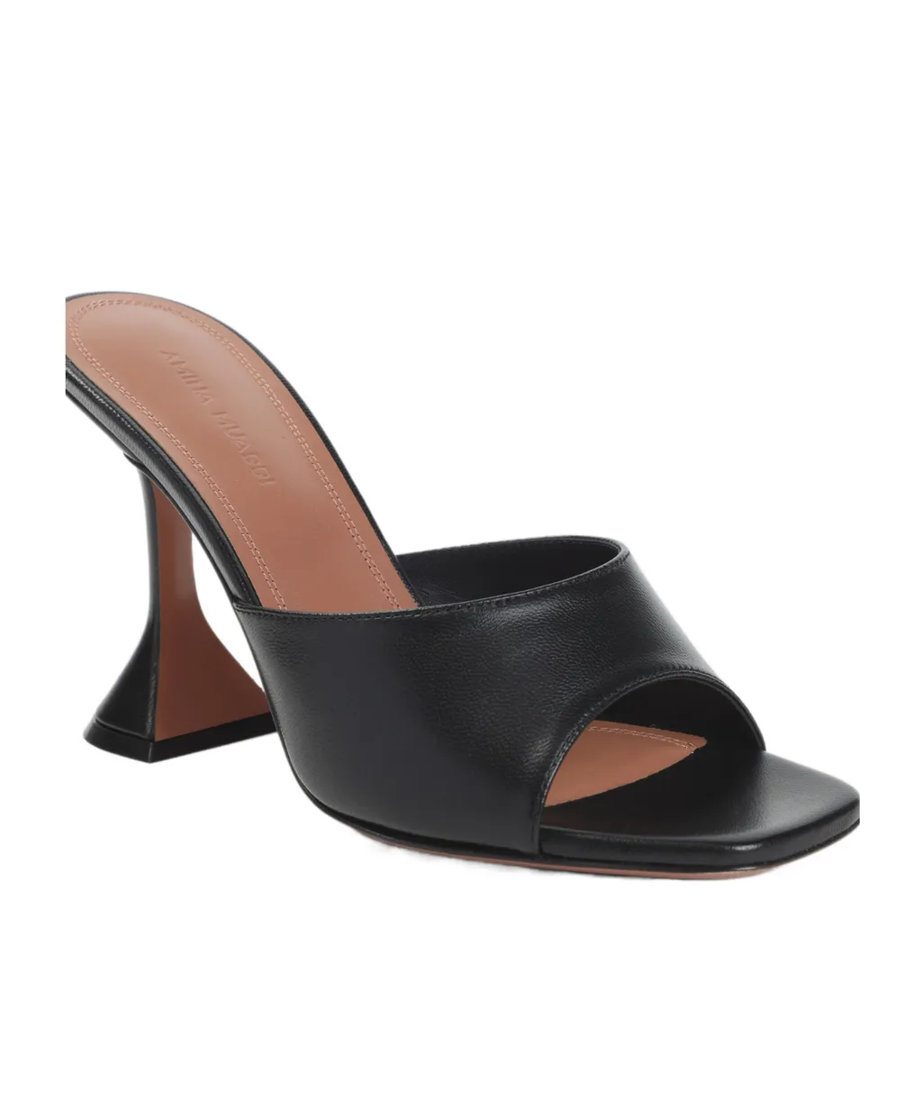 Square Toe High-Heeled Sandals