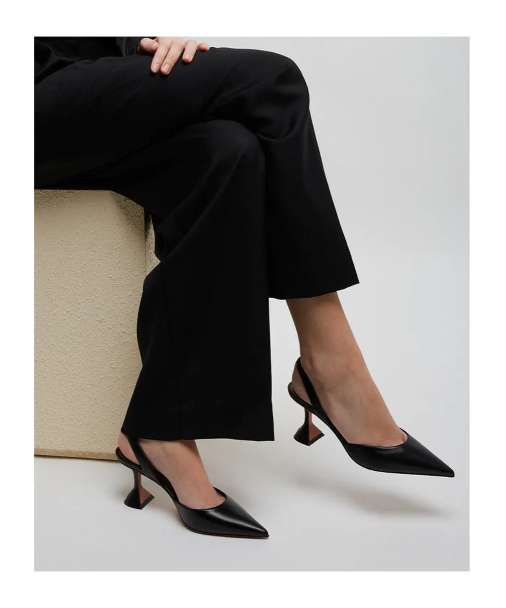 Pointed Slingback Pumps