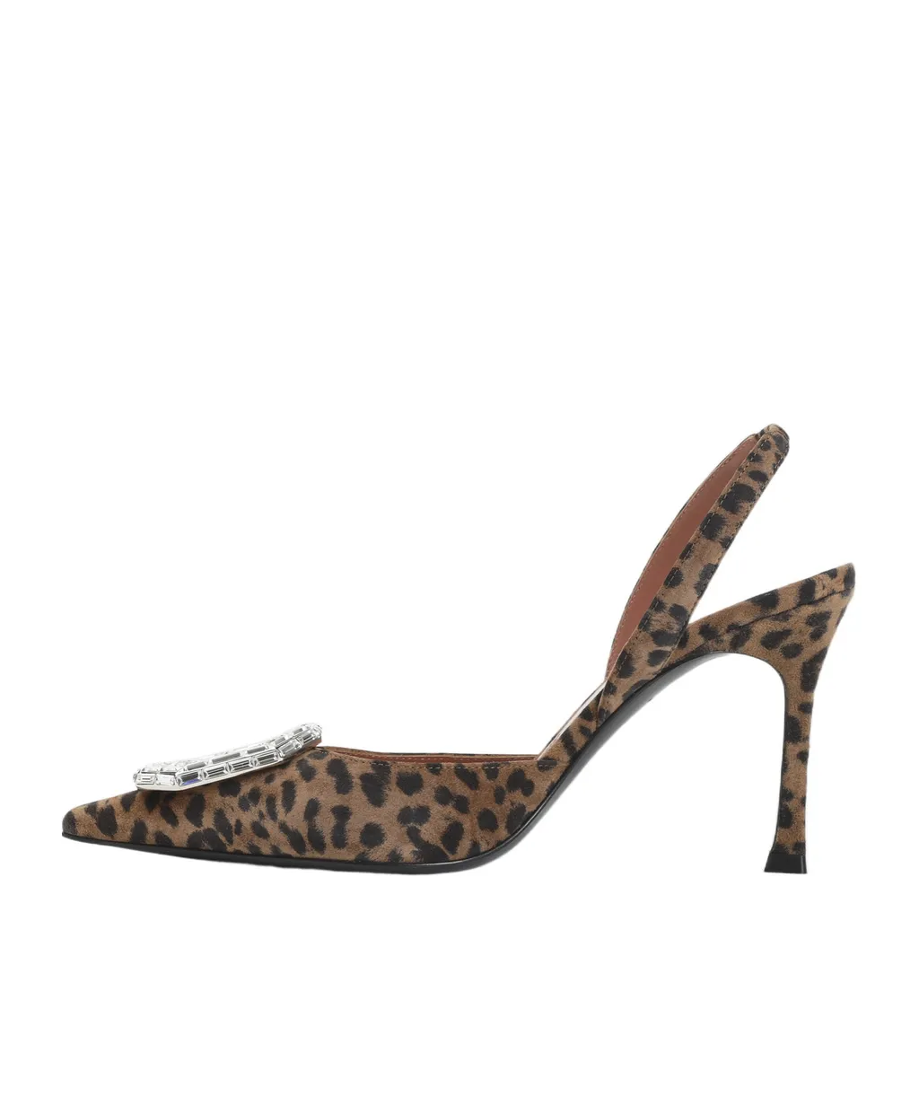 Pointed Slingback Pumps