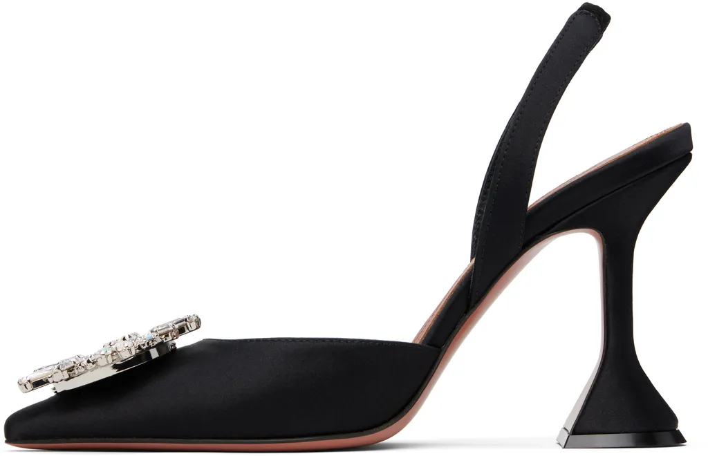 Begum Sling Satin Pumps