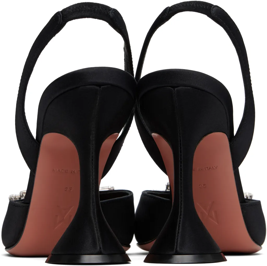 Begum Sling Satin Pumps