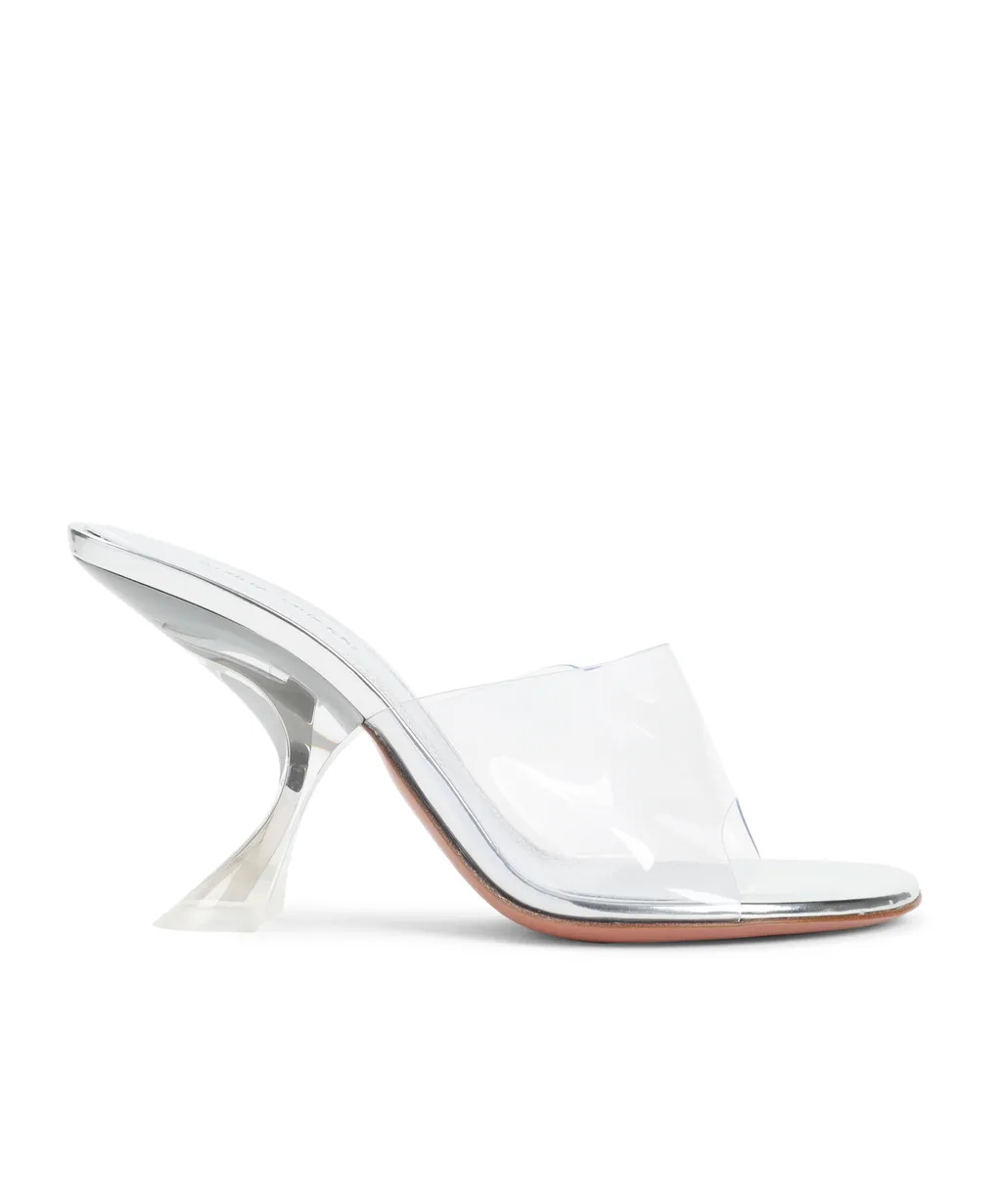 Taylor Glass Slipper 90 Pvc Mules