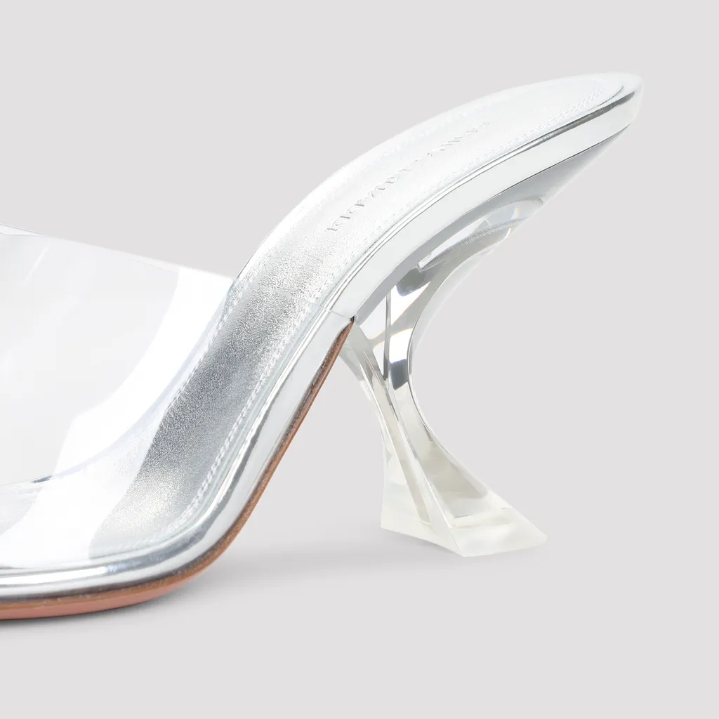 Taylor Glass Slipper 90 Pvc Mules