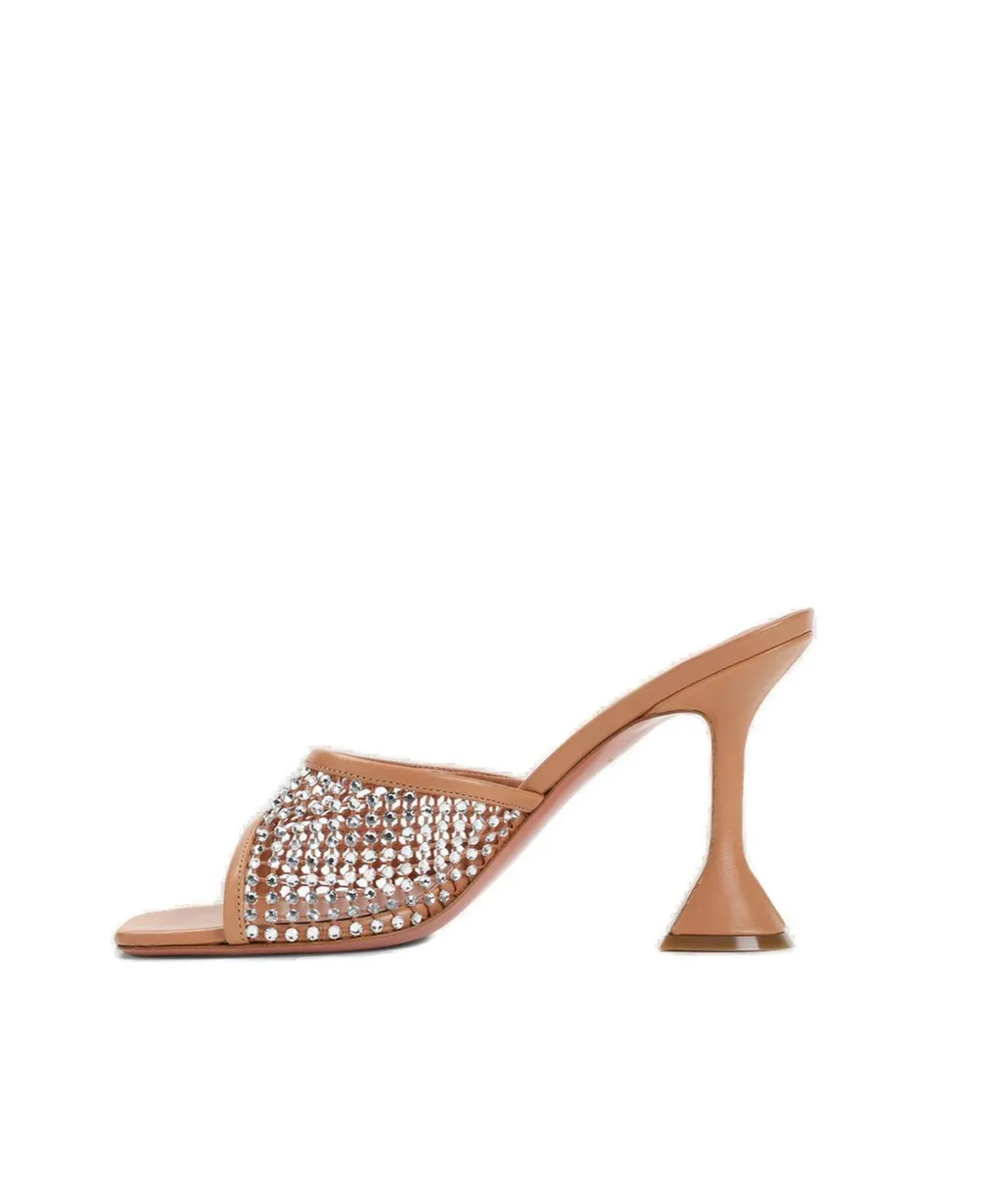 Lupita Embellished Net Slippers