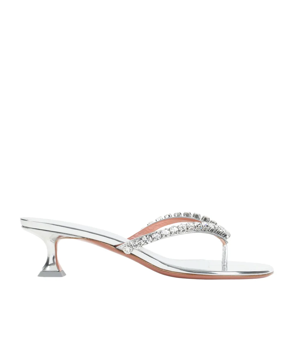 Square Toe High Heel Sandals