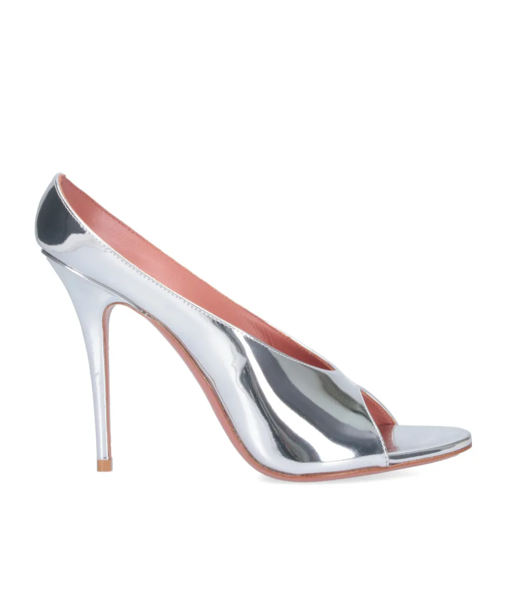 Open-Toe High-Heeled Sandals
