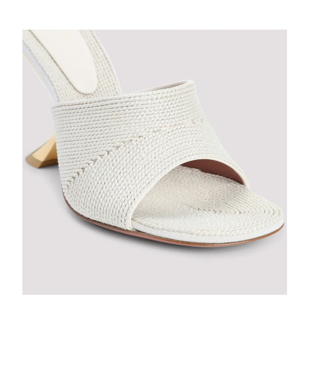 Braided High Heel Sandals