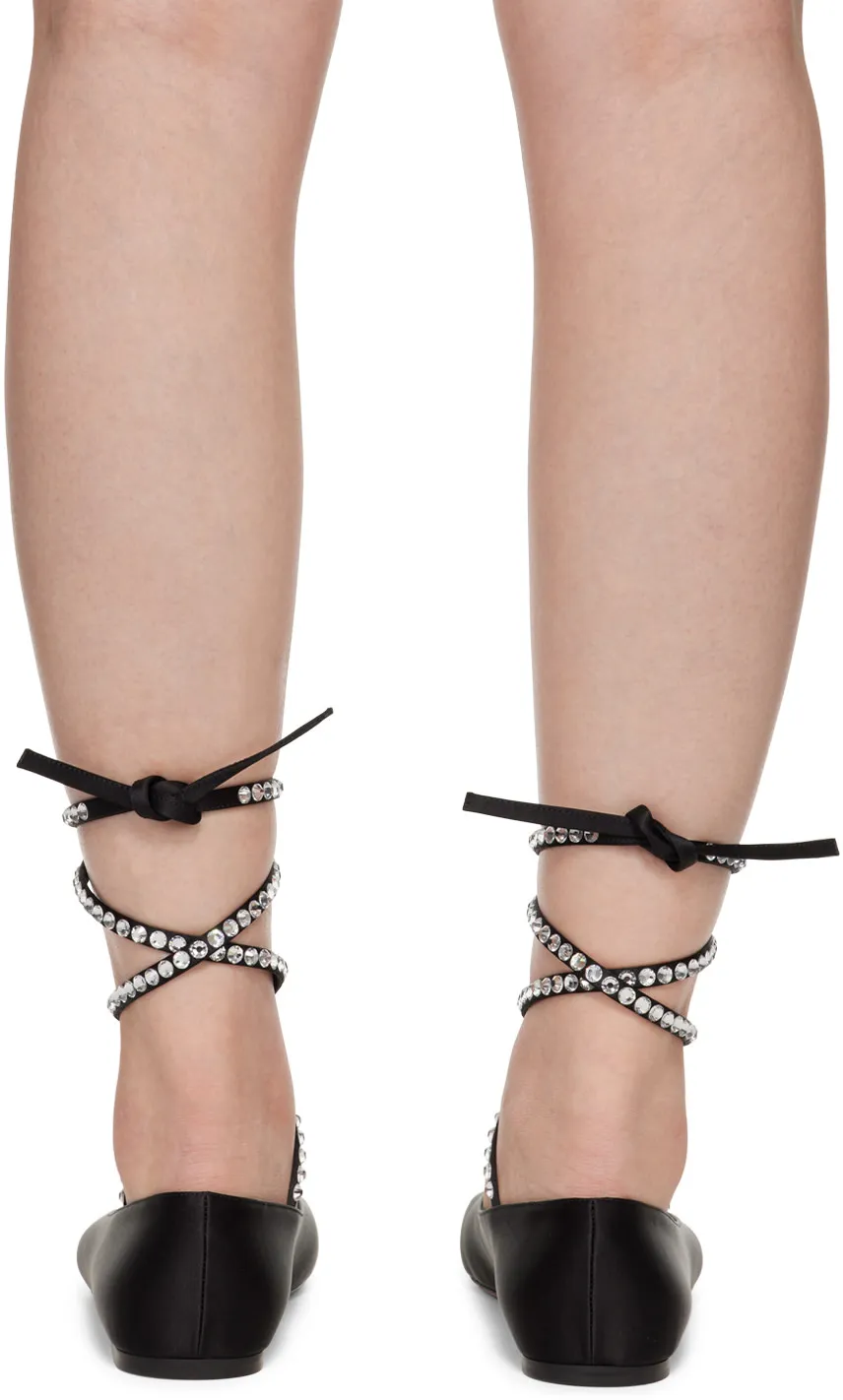 Ane Lace Up Ballerina Flats