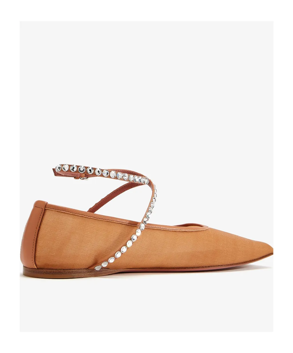 Square Toe Ballet Flats