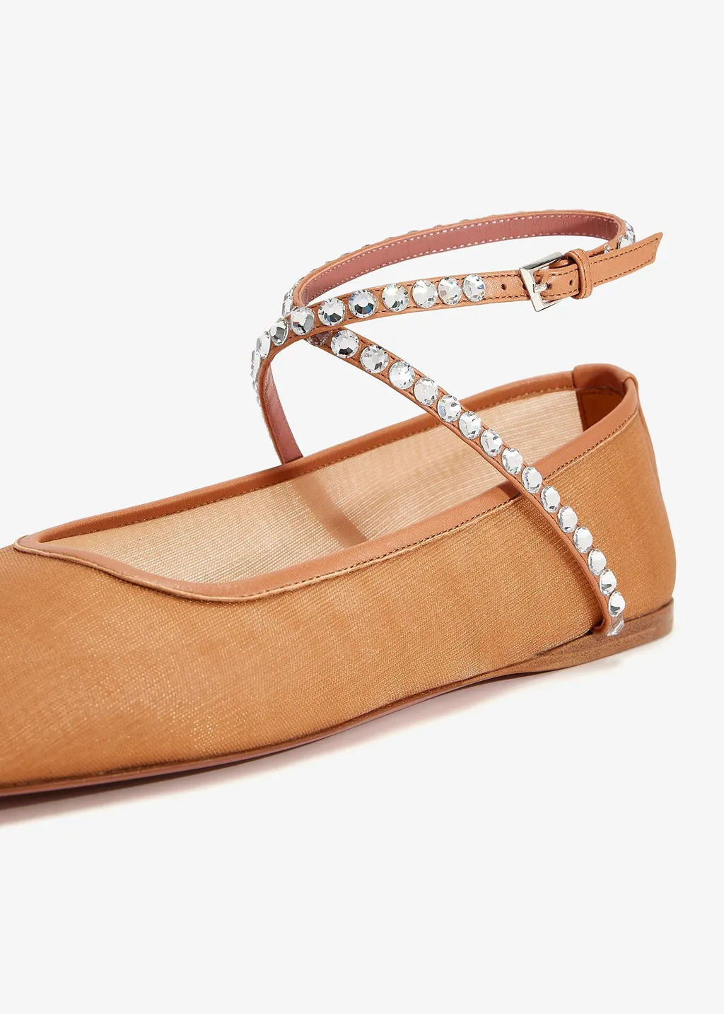 Square Toe Ballet Flats