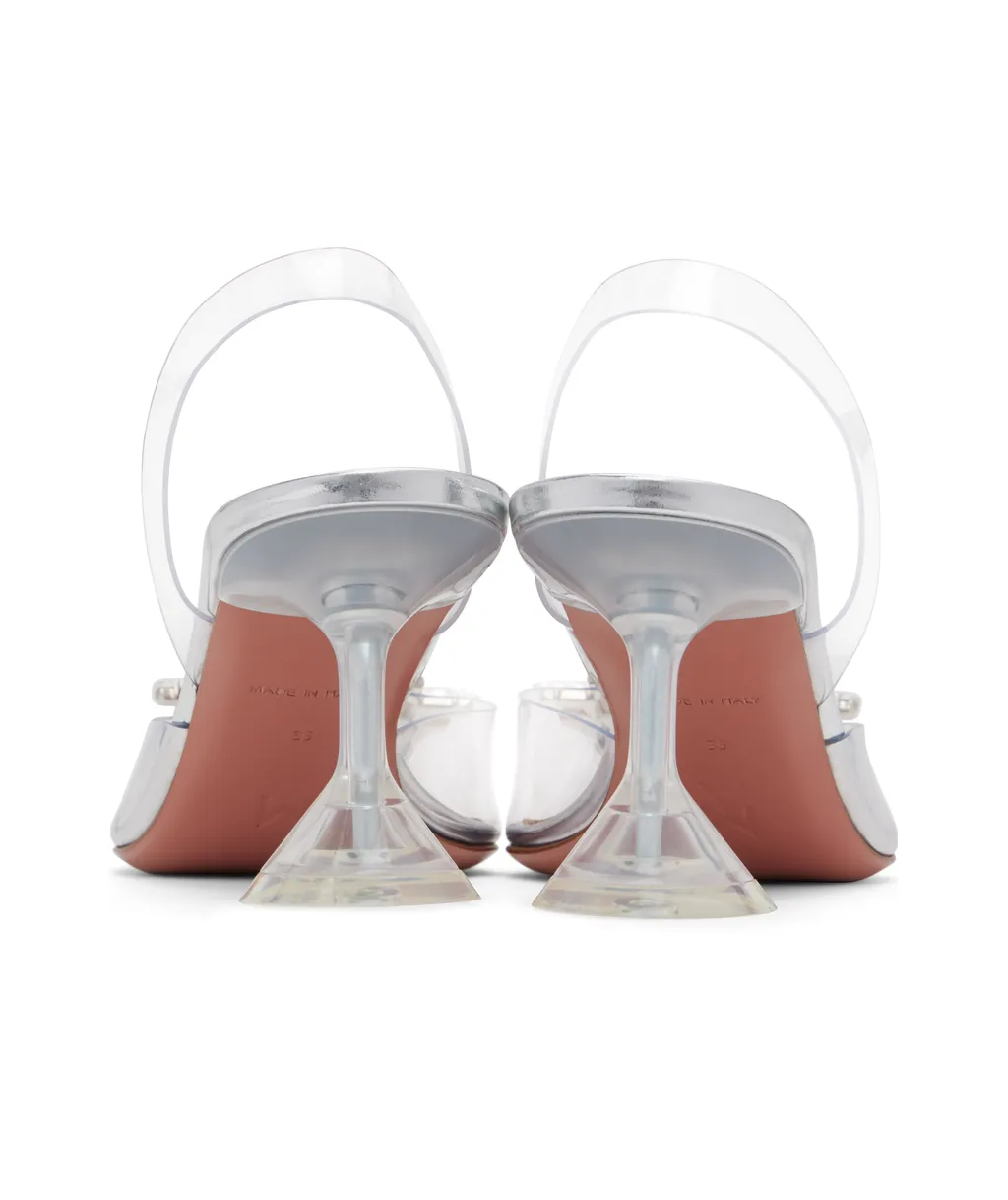 Begum Glass Sling 70 Heels