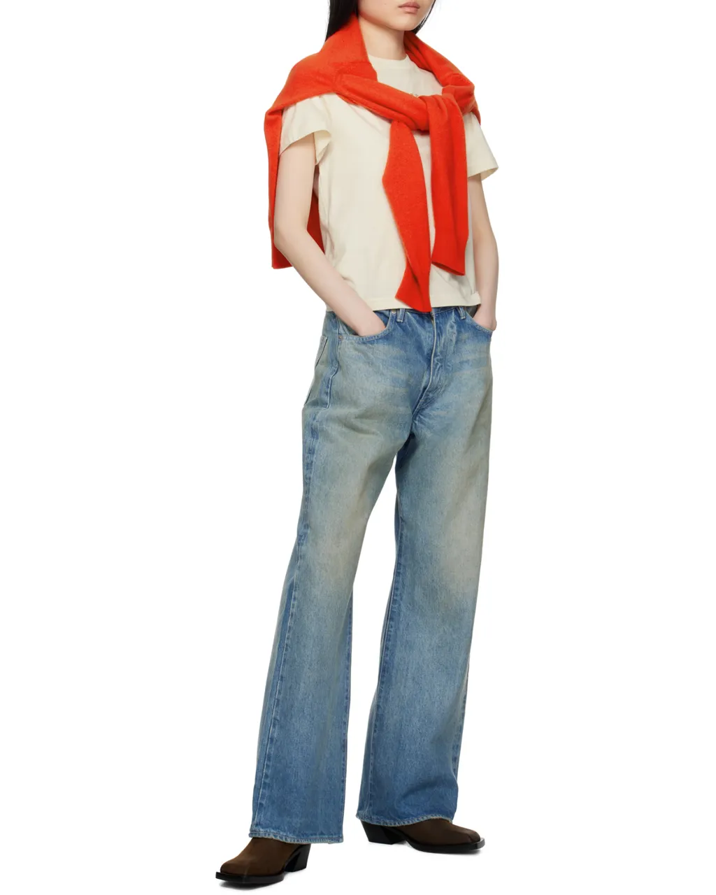 Rear Pull-Ring Short Boots