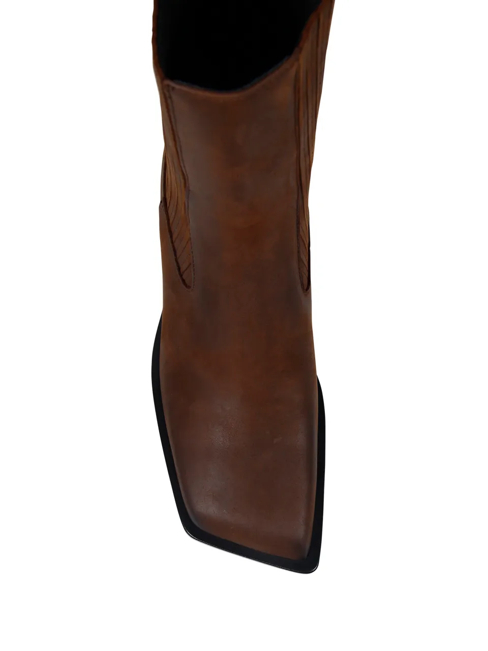 Rear Pull-Ring Short Boots