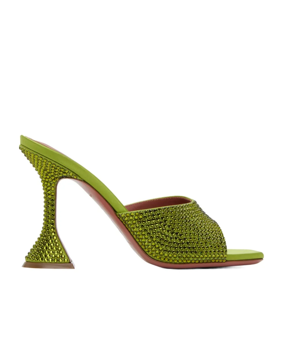 Lupita Crystal High-Heeled Sandals