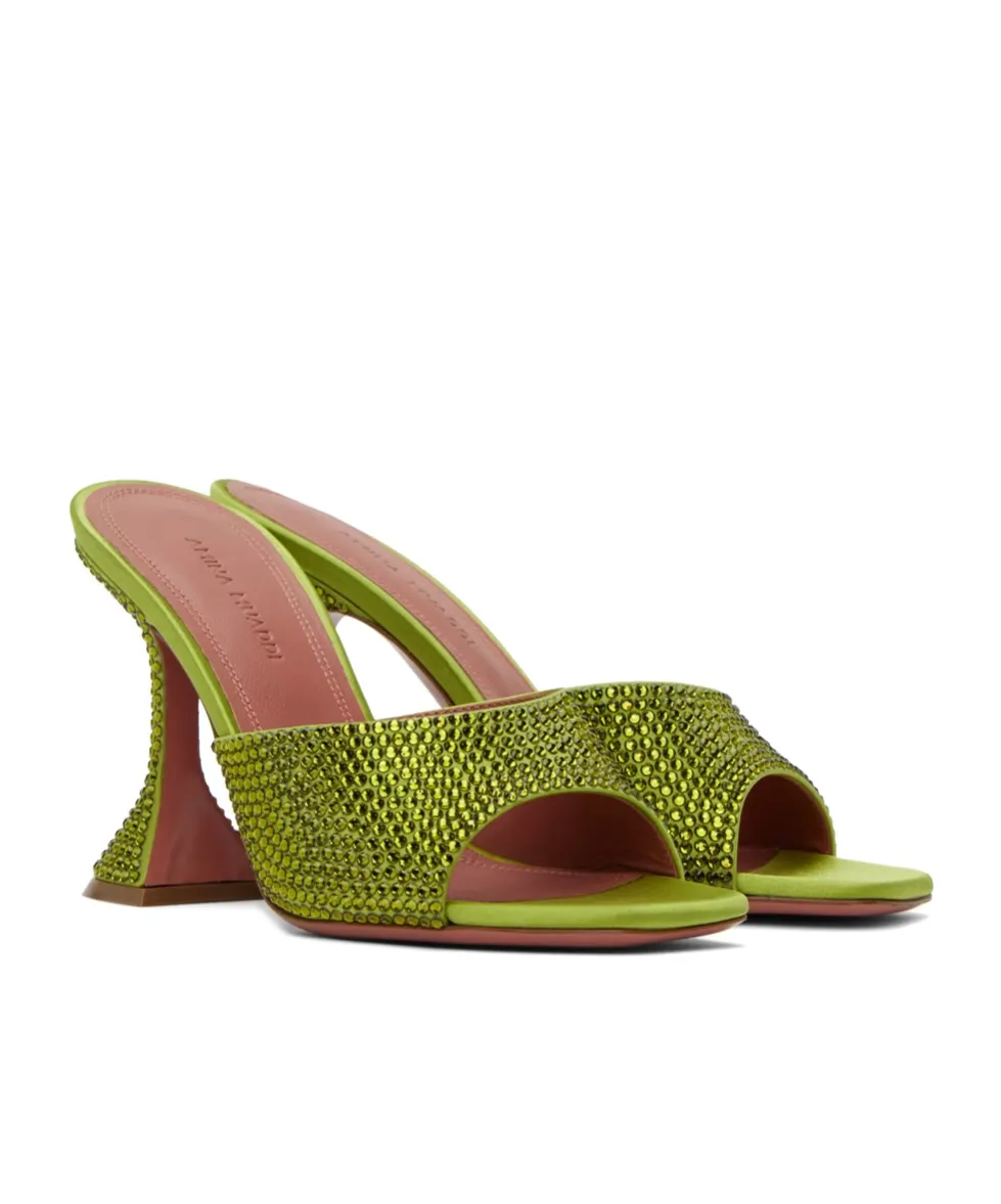 Lupita Crystal High-Heeled Sandals