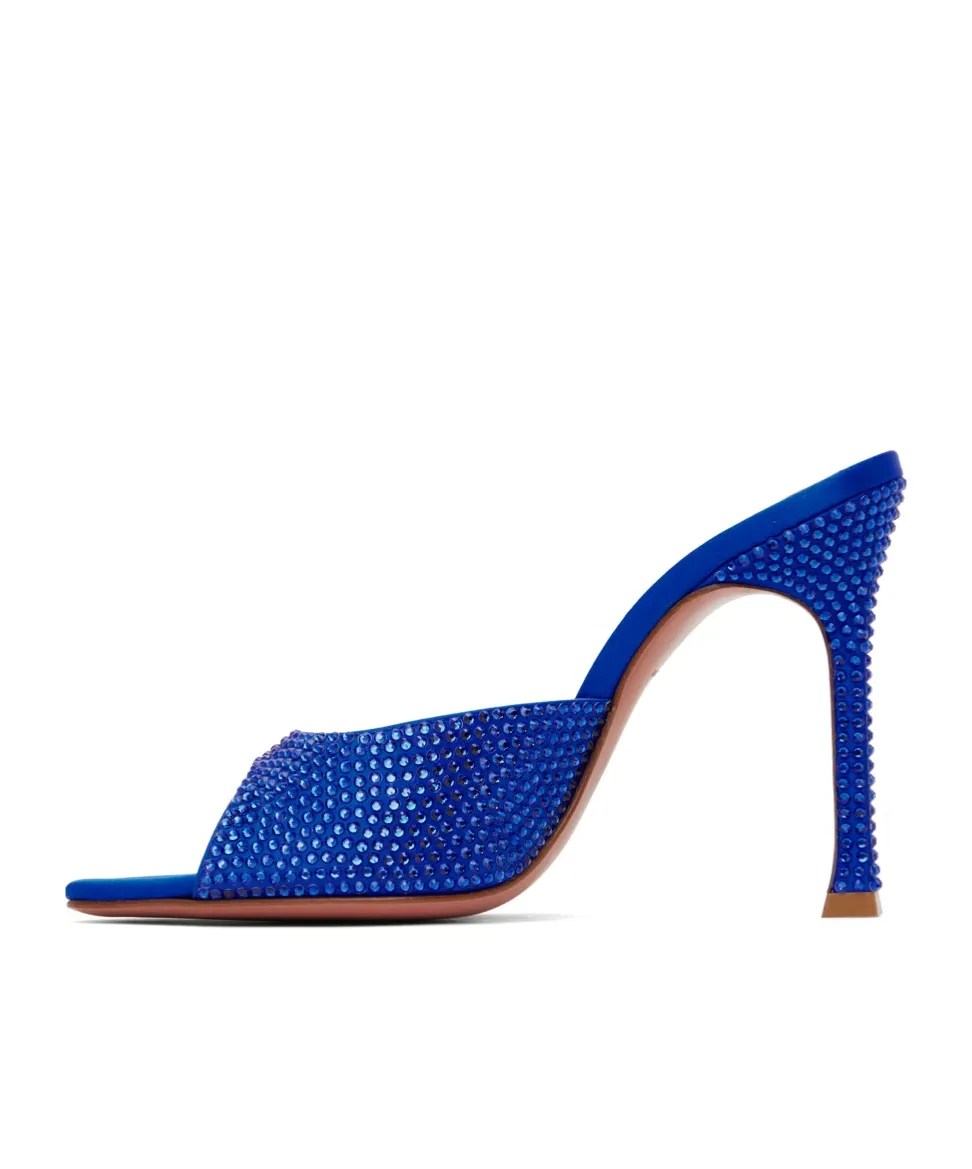 Alexa Crystal Slipper High-Heeled Sandals