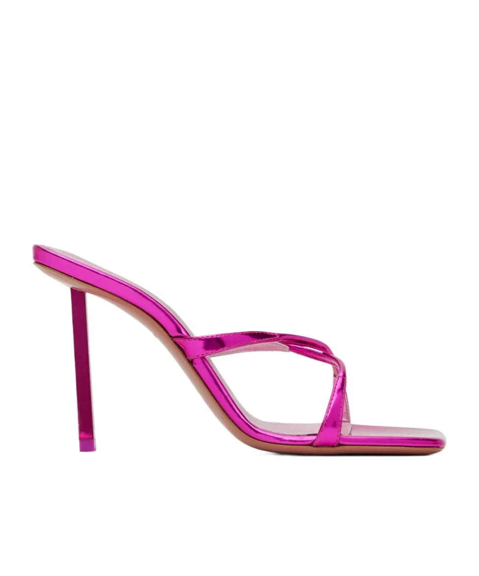 Adriana Cross-Strap High-Heeled Sandals