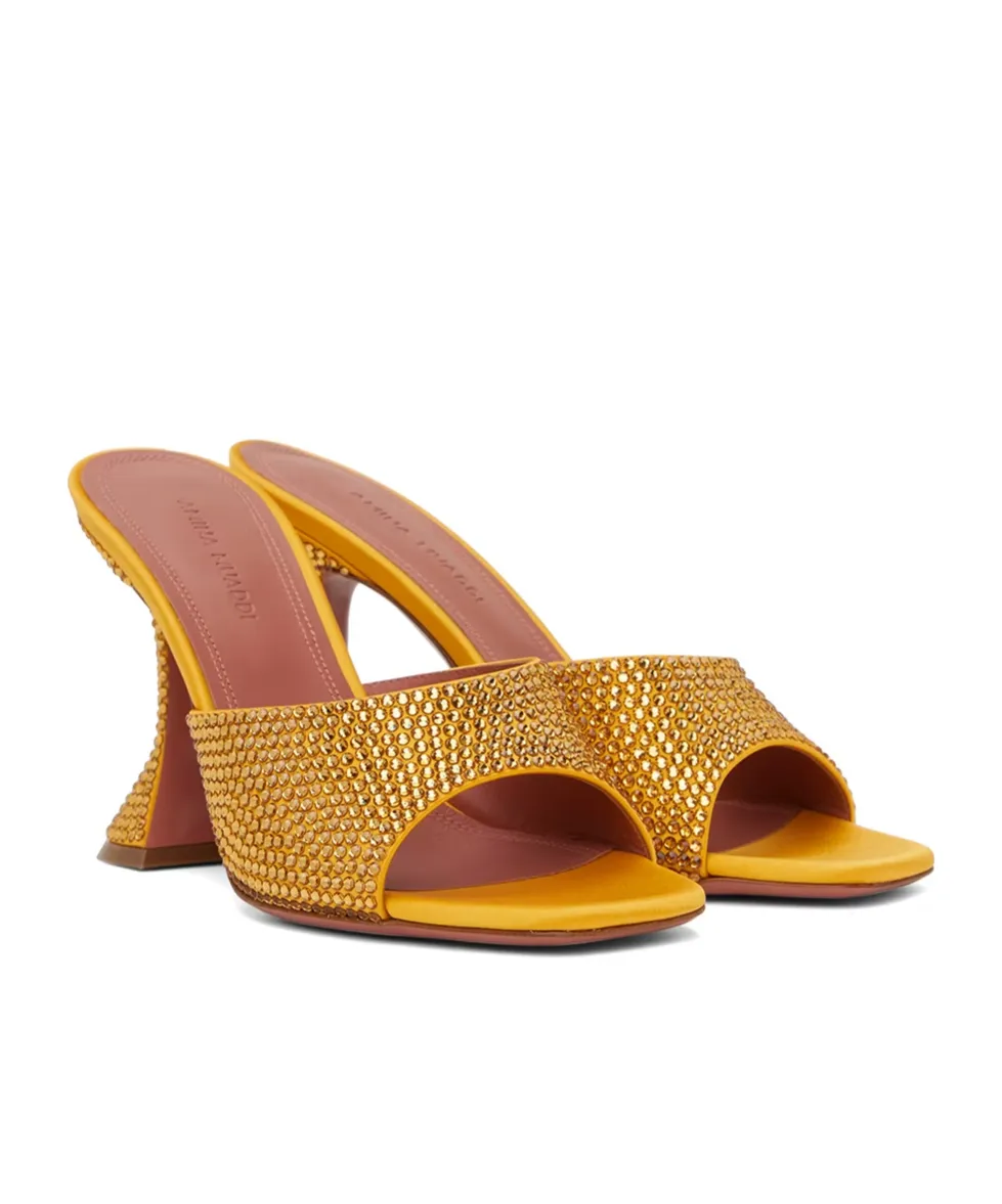 Lupita Crystal High-Heeled Sandals