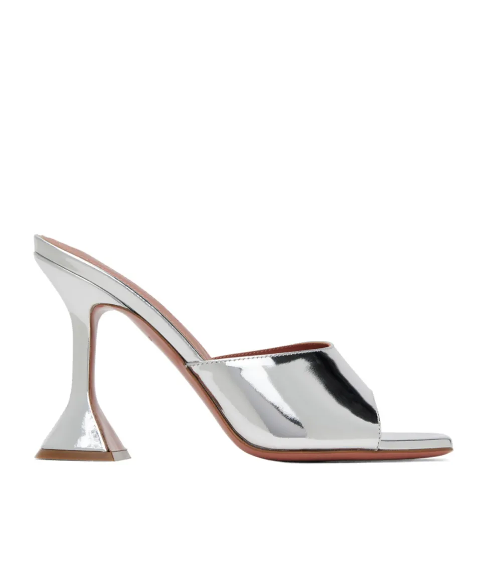 Lupita Logo High-Heeled Sandals