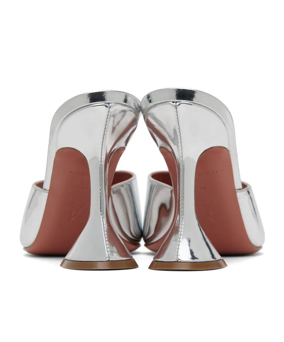 Lupita Logo High-Heeled Sandals