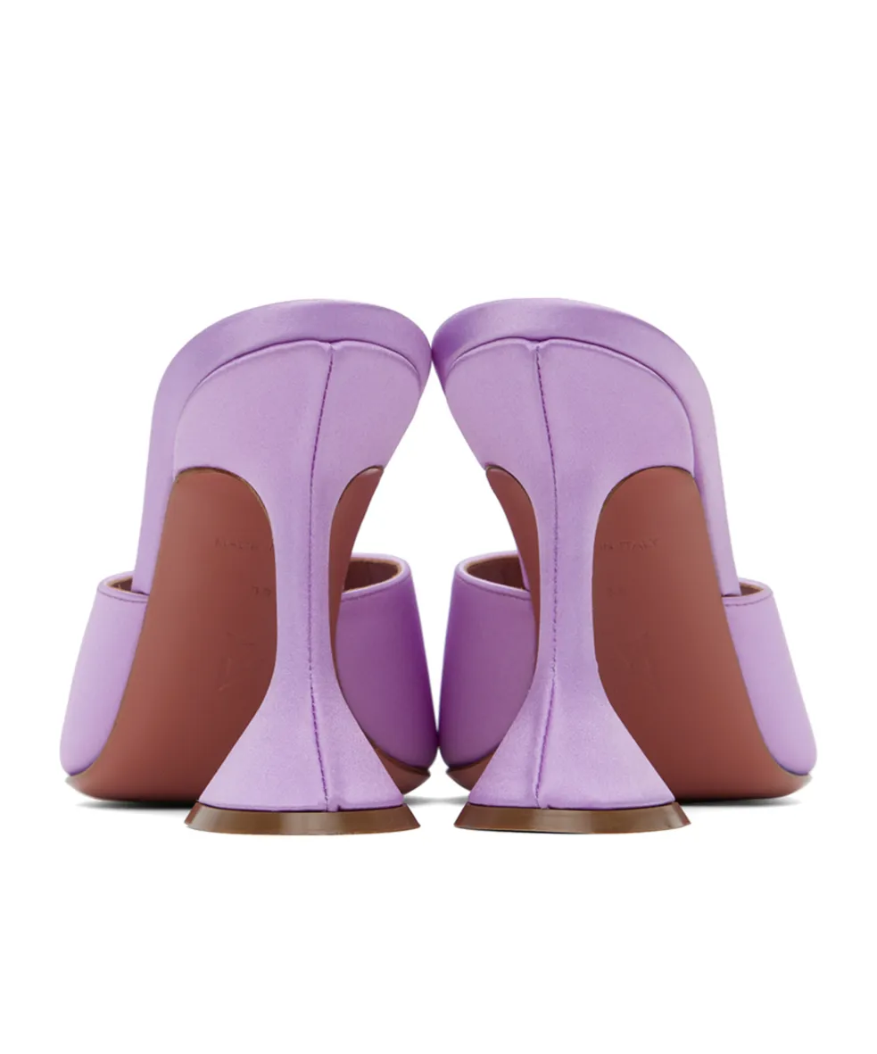 Lupita Square-Toed Heeled Sandals