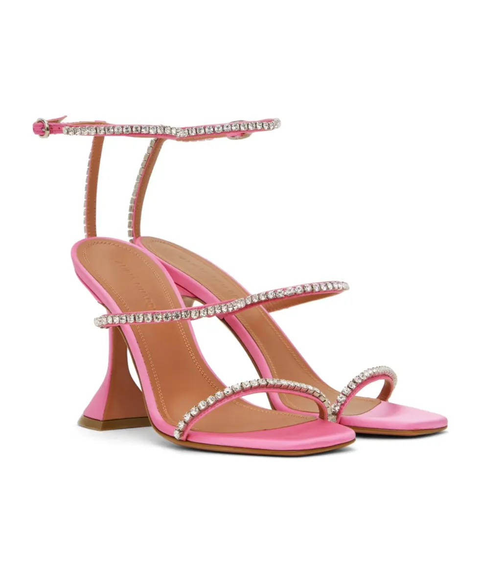 Gild Crystal Embellished High-Heeled Sandals