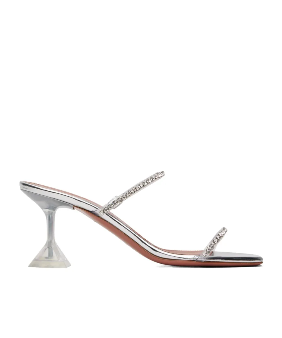 Gilda Glass 70 High-Heeled Sandals